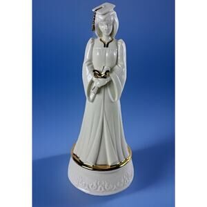 Graduate Girl Figurine SAN FRANCISCO MUSIC Box Plays Ppmp & Circumstance